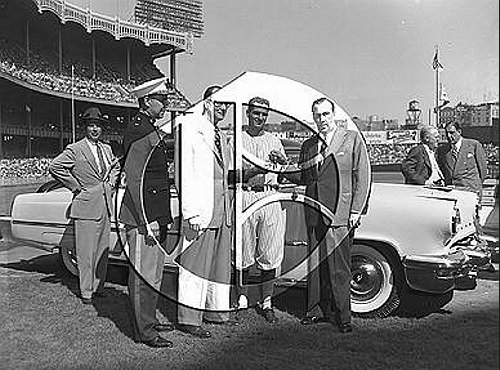 Del Webb, Jerry Coleman and Dan Topping53N0103